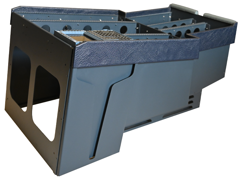 A320 Center Pedestal Installed